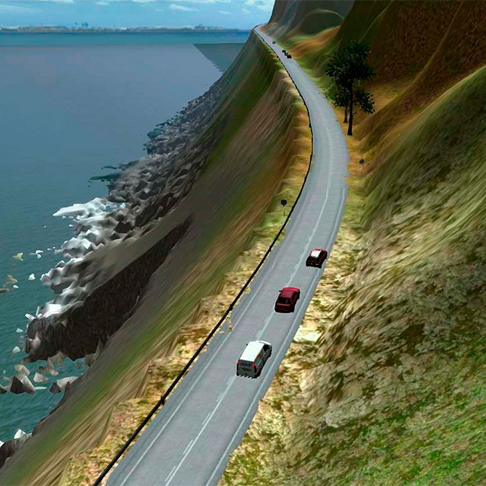 Educational driving simulation program